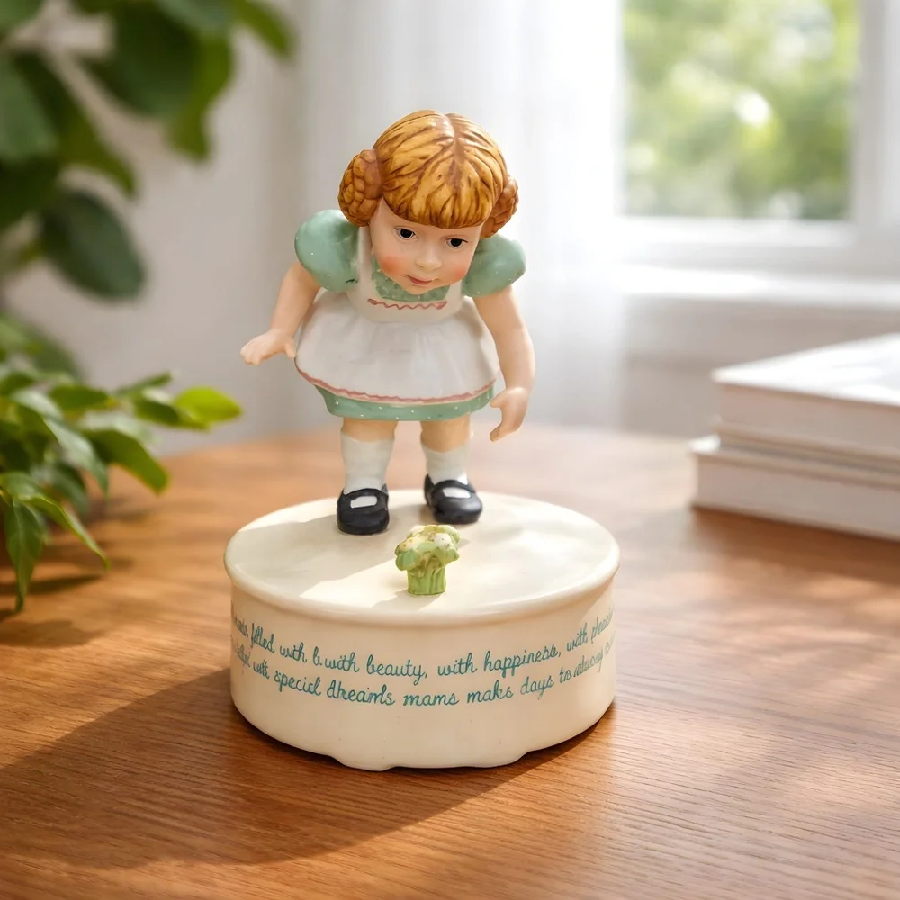Vintage hallmark musical collection hand‎ painted fine porcelain
